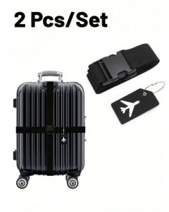 Luggage Straps Set Adjustable Belts