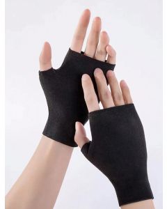 Unisex Autumn Winter Half Finger Gloves